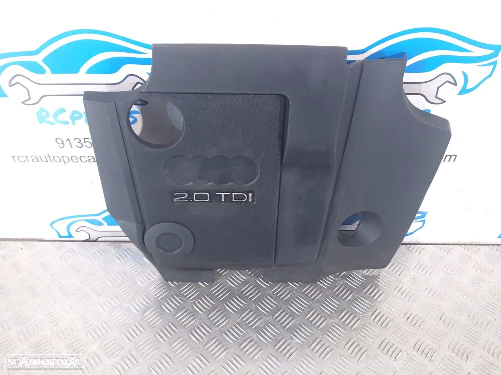 .TAMPA TAMPO MOTOR AUDI A4 B7 03G103925AS 03G103925 2.0 TDI BRE BRD BLB S4 B7 BLINDAGEM PROTEÇÃO - 1