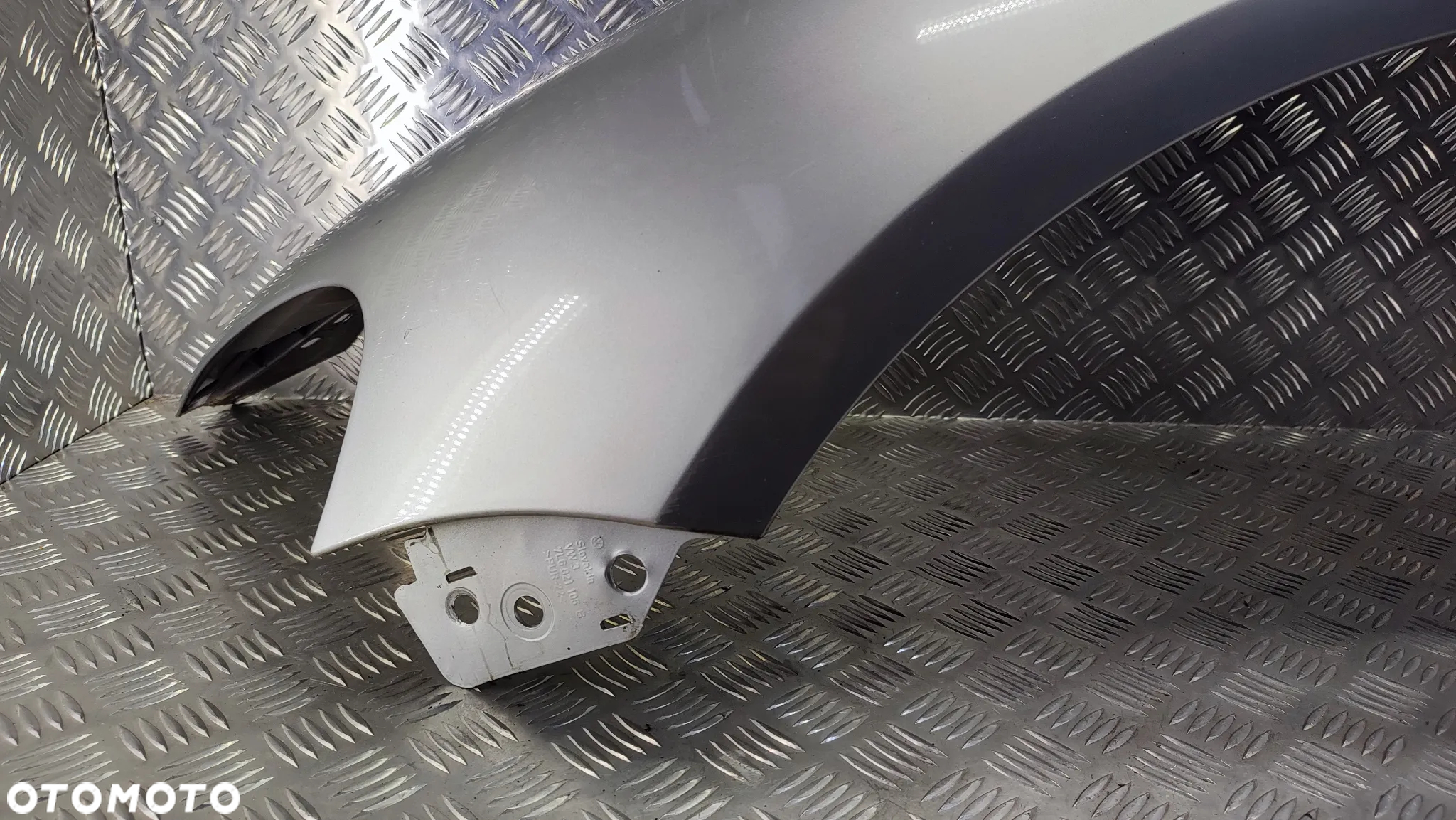 VW TOUAREG 7L 03-06R BLOTNIK PRZOD LEWY LA7W 7L6821105 B - 4