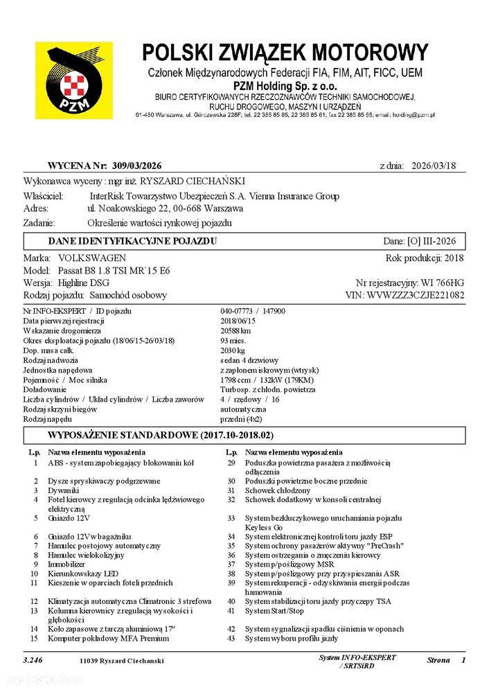 Volkswagen Passat 1.8 TSI BMT Comfortline DSG - 7