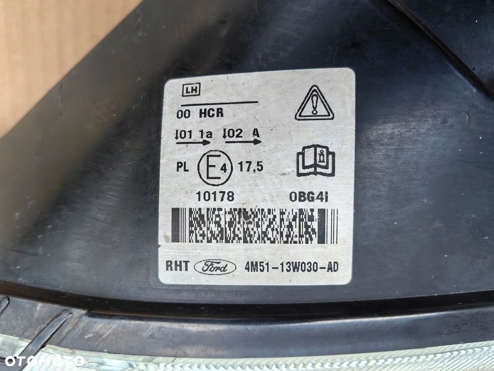 Lampa LEWA lewy przód Ford Focus MK2 04-07r oryginalna 4M51-13W030-AD (2162 - 6