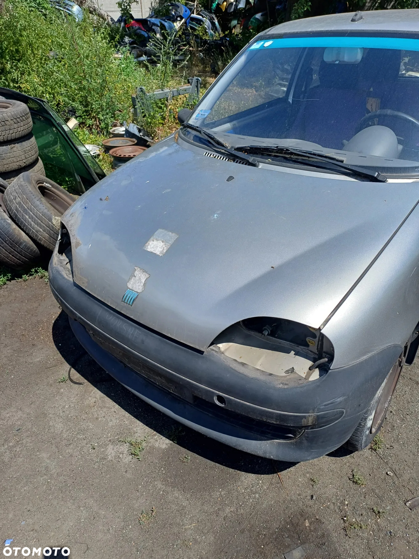 Drzwi Zdrowe Fiat Seicento 2001r cały na części - 2