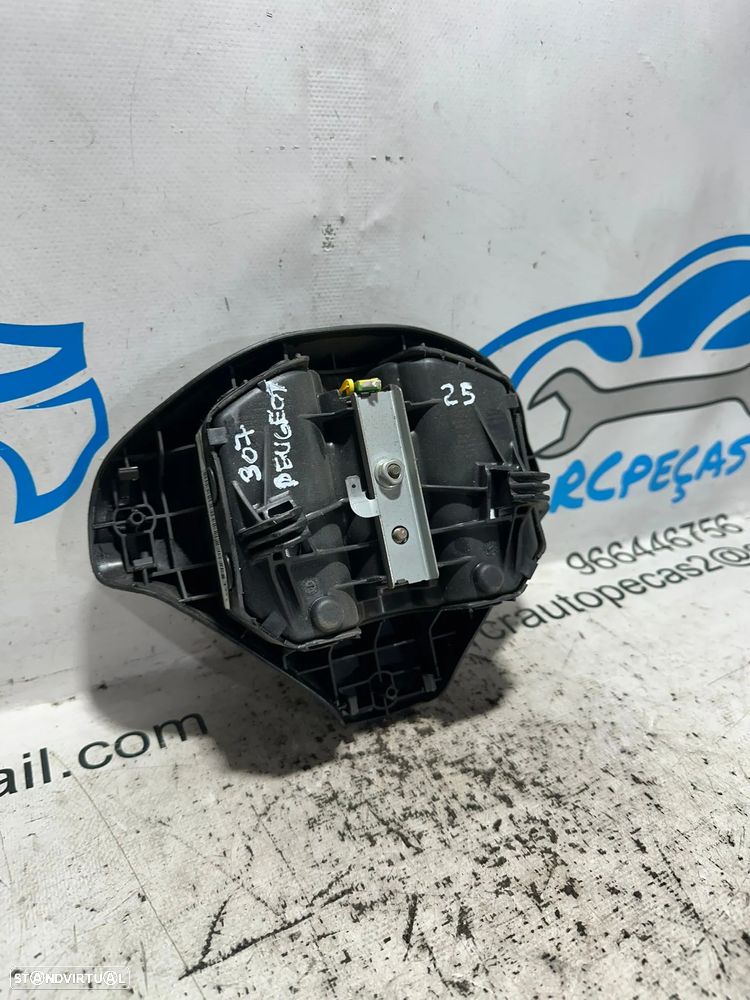.Airbag Volante Guiador Original PSA Peugeot 96556746ZR 1998 - 2012 - 8
