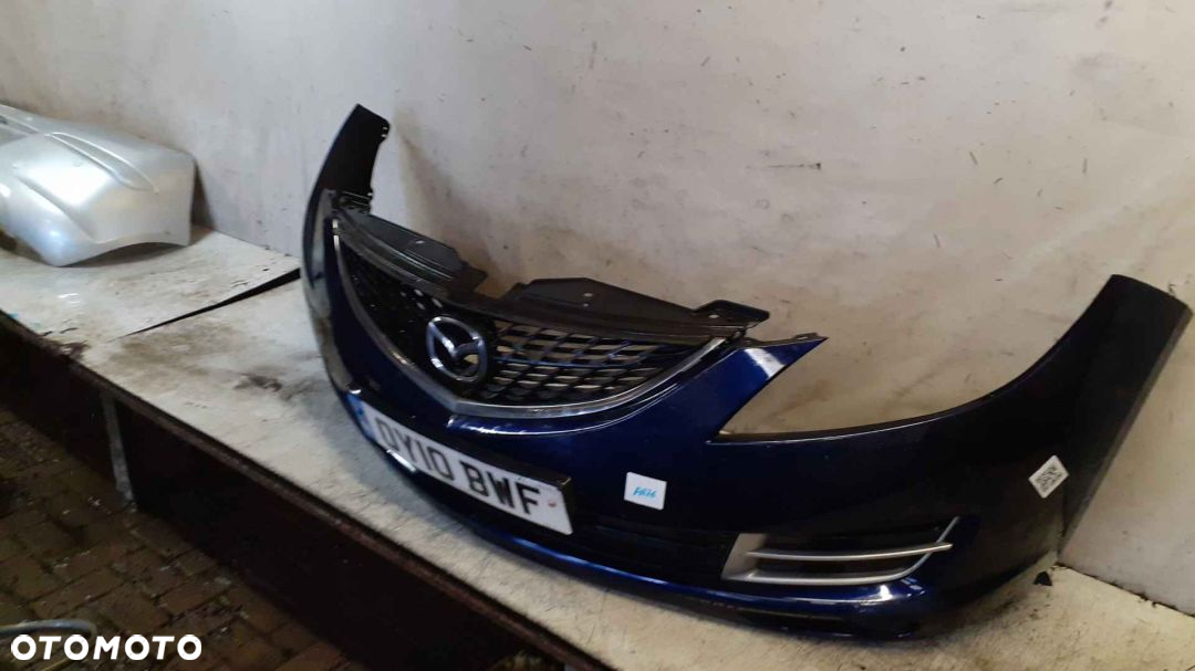 ^ ZDERZAK PRZÓD PRZEDNI MAZDA 6 GH II 2 35J GRANAT GRANATOWY - 3