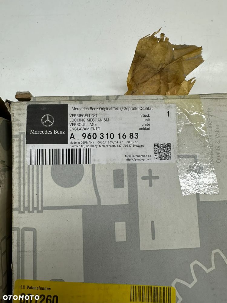 Zamek kabiny z mikrostykiem Mercedes Actros MP4 / MP5, A 9603101683 - 6