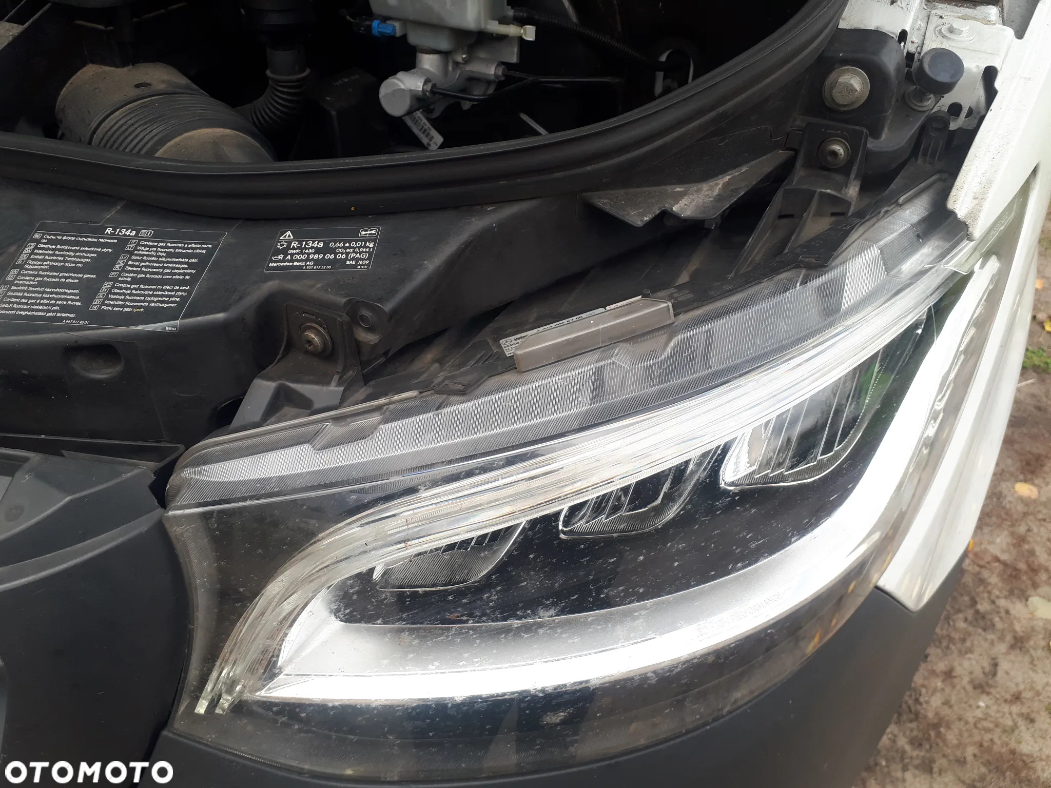 MERCEDES SPRINTER 907 910 LAMPA PRZEDNIA LEWA FULL LED KOMPLETNA - 2