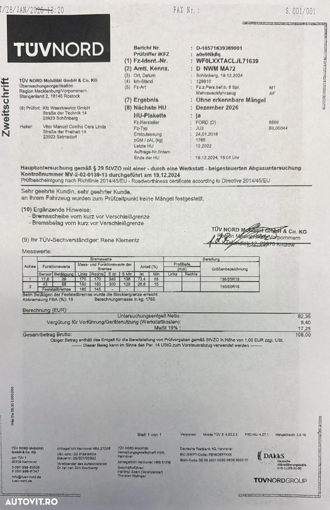 Ford Tourneo Courier 1.0 EcoBoost Titanium - 14