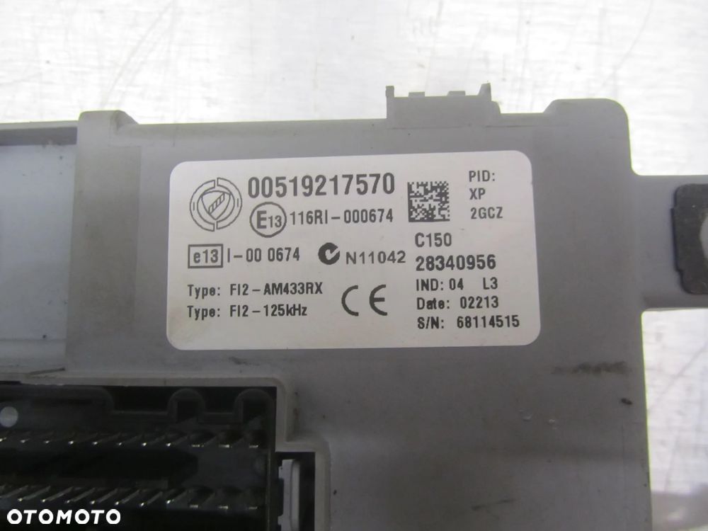 Moduł Skrzynka BSI 00519217570 Fiat Doblo 2010- - 2