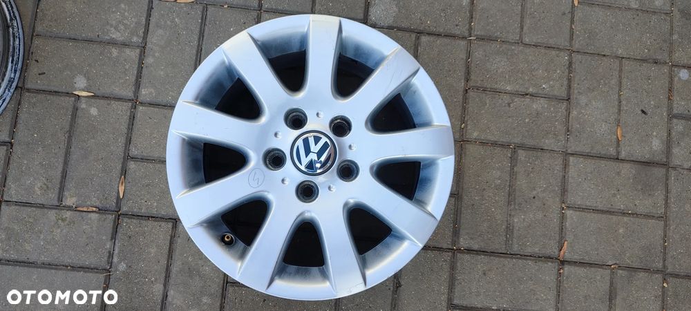 FELGI ALUMNIOWE 5x112 6,5Jx15 CALI ET50 BORBET 1RO601025A fi 57.1 VW SEAT SKODA 4 SZTUKI KOMPLET - 5