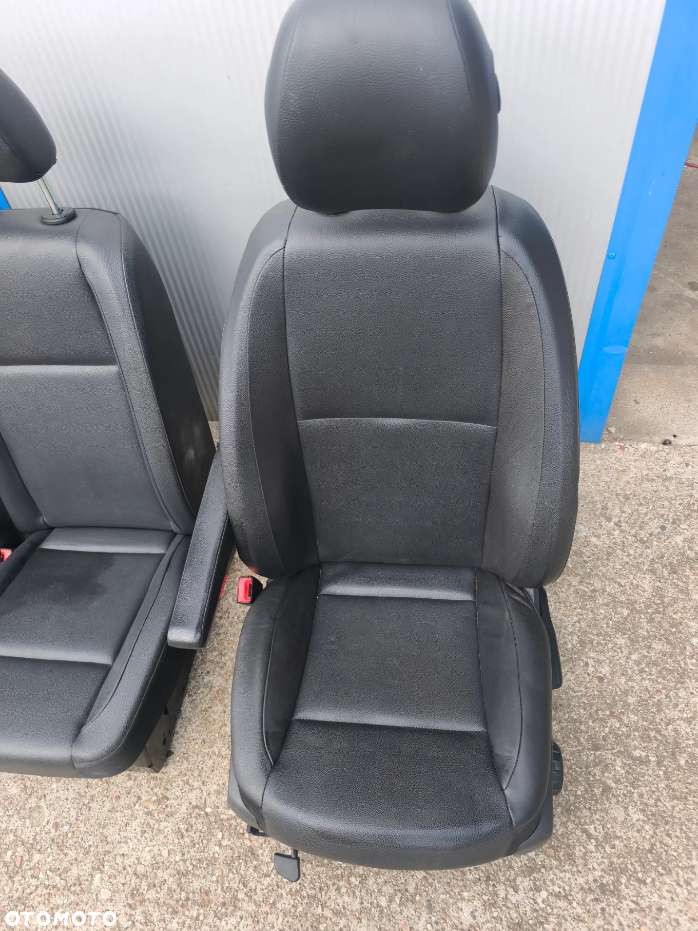 Fotel kierowcy skóra skórzany Mercedes-Benz Vito w447 2014-2024 - 2