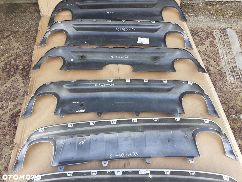 Spoiler dokładka zderzaka tył Volvo XC70 07-16r. - 8