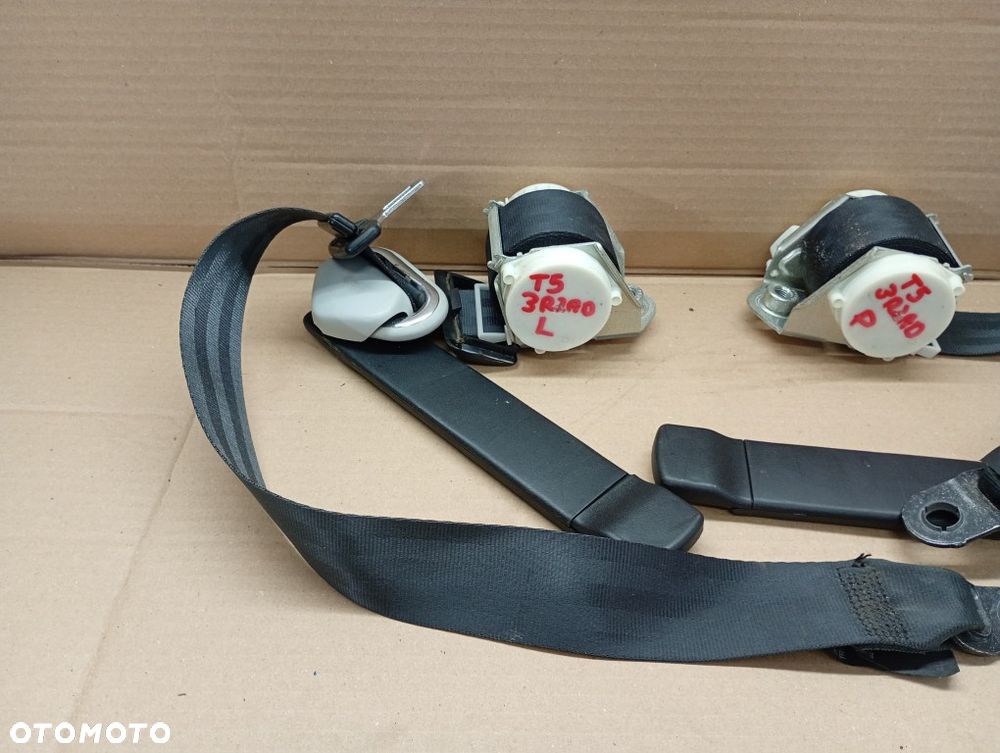 pas bezpieczeństwa tył lewe prawe 3 III rząd vw transporter t5 t5 lift 2003-2015 7H0857815K 7H0857816T - 2