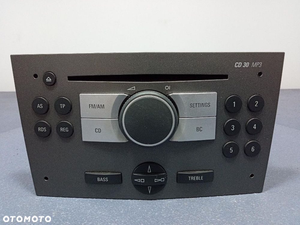 OPEL ZAFIRA B RADIO FABRYCZNE OEM CD30 MP3 WYŚWIETLACZ - 2