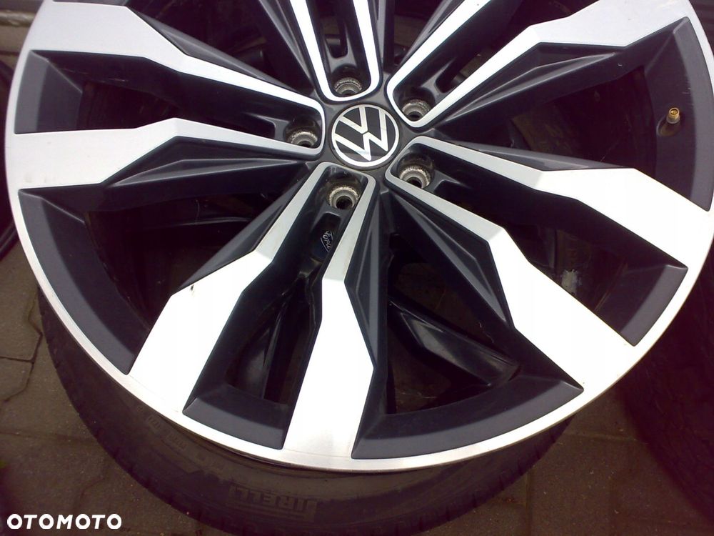 vw atlas cross sport 2020 - koło orginał felga aluminiowa 21'' idealna - 2