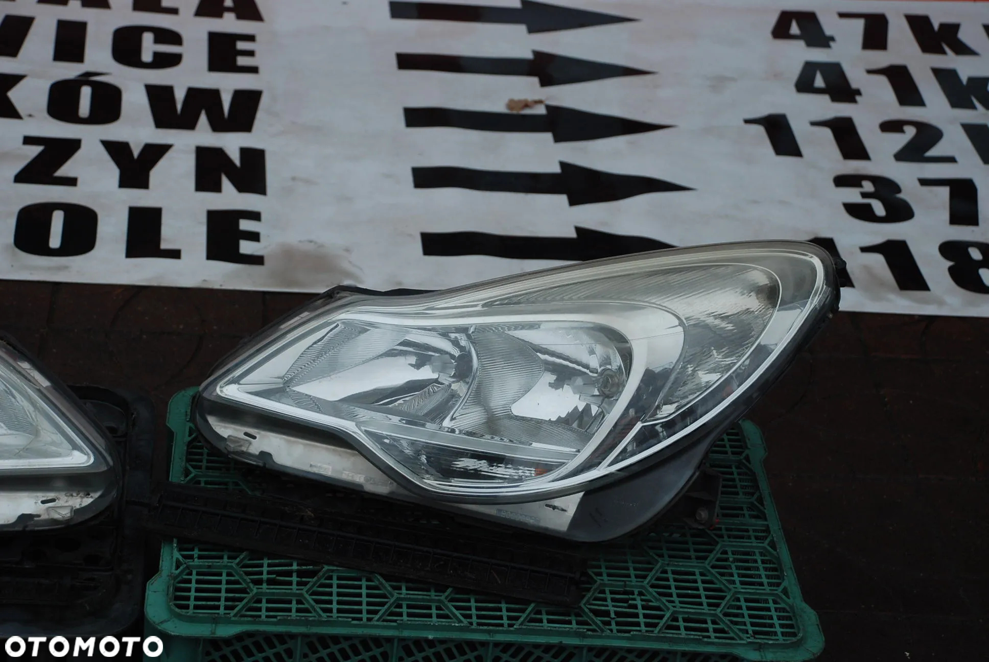 opel corsa D FL lampa lewa UK WYSYŁKA - 2