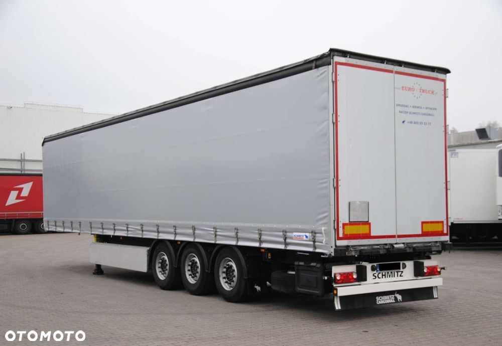 Schmitz Cargobull Kurtyna, podnoszona oś, kosz paletowy - 6