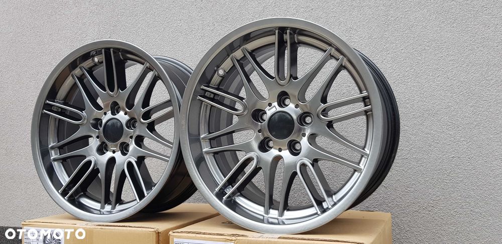 felgi 18 5x120 8/9,5J BMW M5 E39 STYLING 65 NOWE E38 E32 chrome shadow - 6