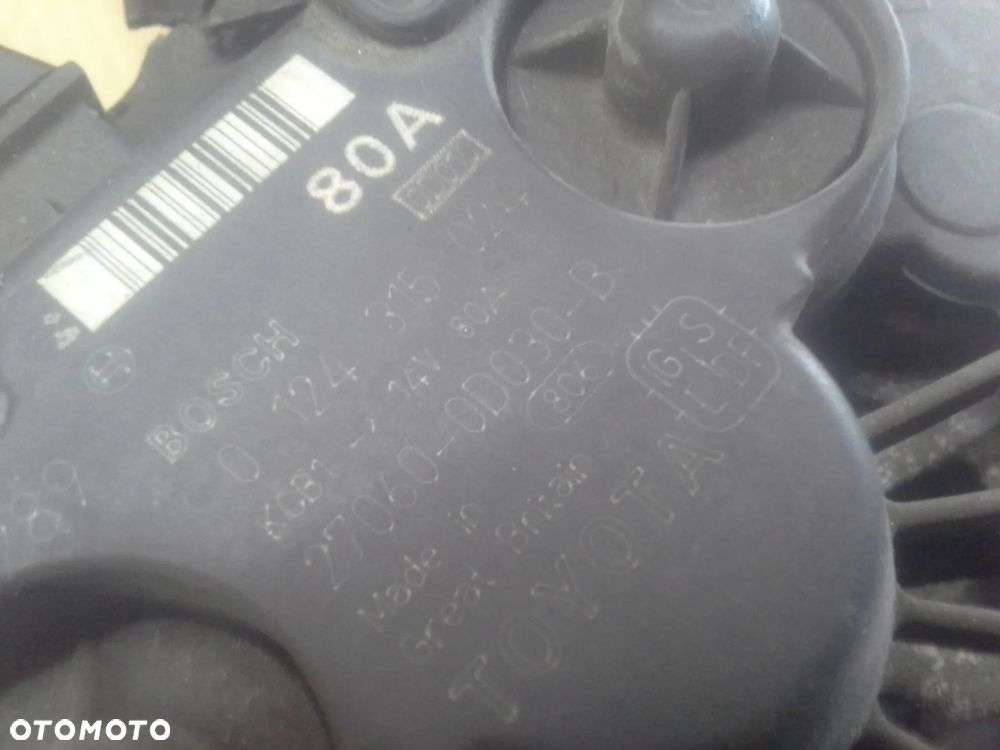Alternator Toyota Corolla E12 1.6 0124315024 Bosch - 8
