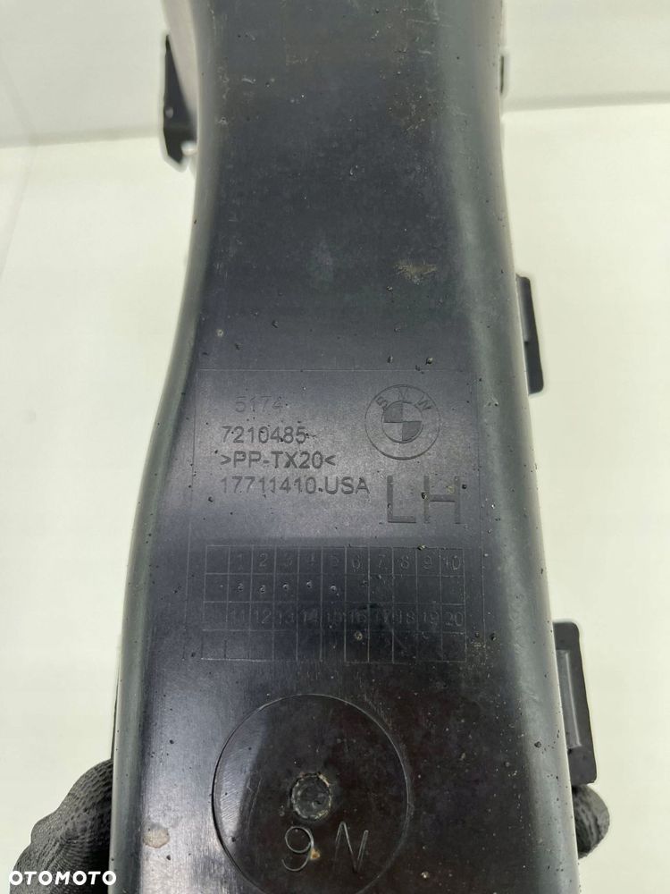 BMW X3 F25 KANAŁ WLOT POWIETRZA HAMULCOWY LEWY 7210485 - 3