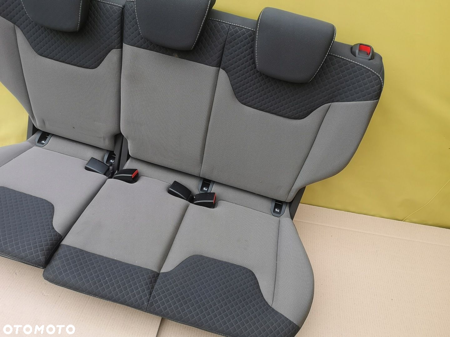 FORD TRANSIT COURIER LIFT 18- TYLNE SIEDZENIA KANAPA TYLNA KOMPLET EUROPA - 2