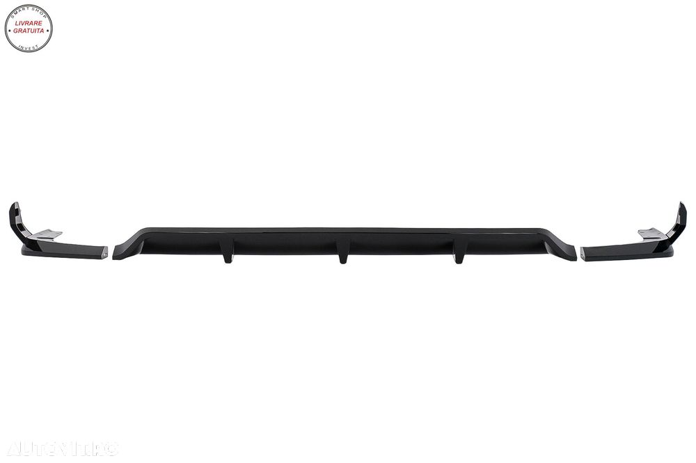 Pachet Exterior Aero BMW X7 G07 LCI M-Tech (2023-) Black Knight Design Negru Lucio- livrare gratuita - 16