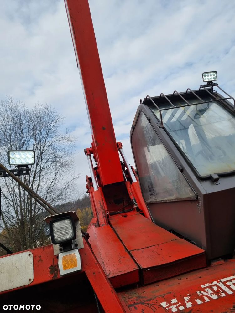 Manitou MT1230.SCP Ładowarka Teleskopowa z podporami 4x4. 13metrów Wysięg! Udzwig 3 tony. Silnik Perkins 4cyl. Import Norwegia! Perfekt stan! 3tryby skrętu. 4 biegi REWERS  Oryginał! Opony ładne. Potężna moc! - 10