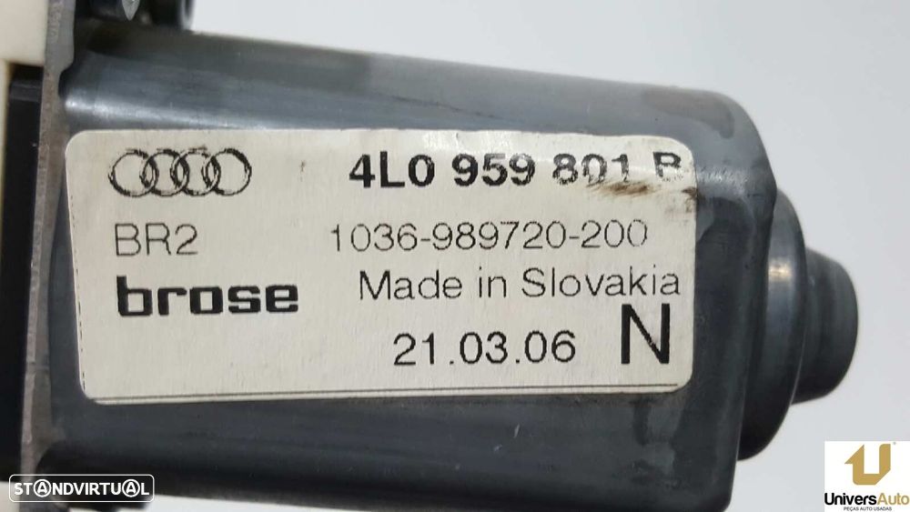 MOTOR ELEVADOR FRENTE ESQUERDO AUDI Q7 (4L) 3.0 TDI - 5