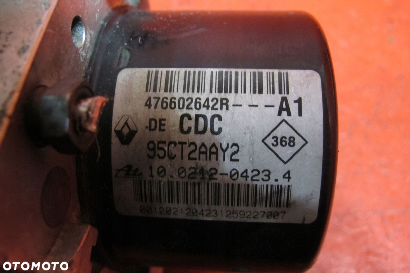 RENAULT SCENIC 3 III MEGANE III POMPA ABS 476602642R 10.0212-0423.4 - 5