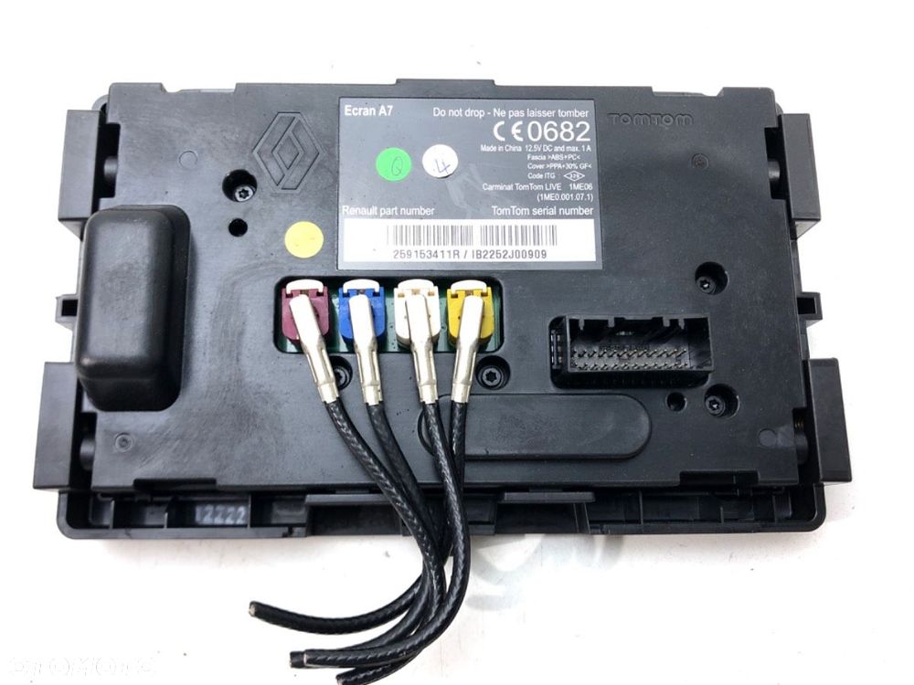 WYŚWIETLACZ - 86.00 PLN - RENAULT MEGANE III Grandtour (KZ0/1) 2008 - 2022 1.2 TCe (KZ2B, KZ11) 85 - 2