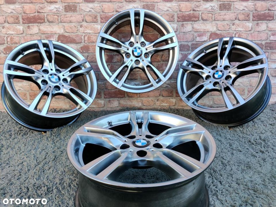 Oryginalne felgi BMW 18 5x120 3 F30 F34 E90 4 2 E46 Z3 Z4 F10 F20 E87 styling 400 M pakiet 8j ET34 8.5j ET47 441 grafit 7845880 - 18