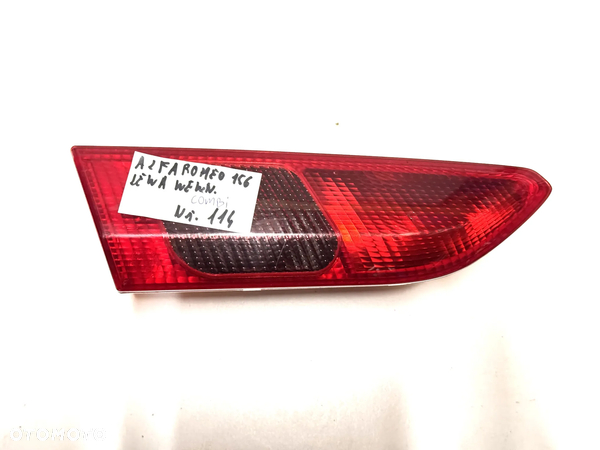 LAMPA TYŁ LEWA WEWNĘTRZNA ALFA ROMEO 156 KOMBI 1997-