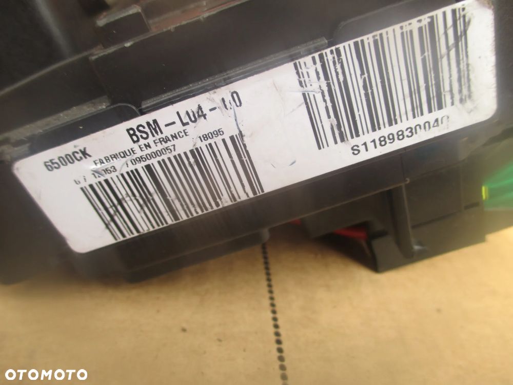 Moduł BSM-L04 Citroen Peugeot 6500CK S1189830040 - 3