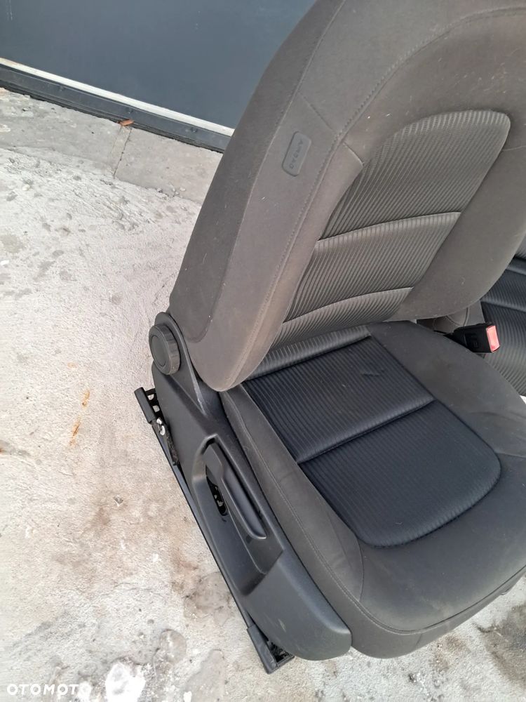 Fotele Siedzenia Boczki Komplet Welur Audi A4 B8 Europa Sedan - 12