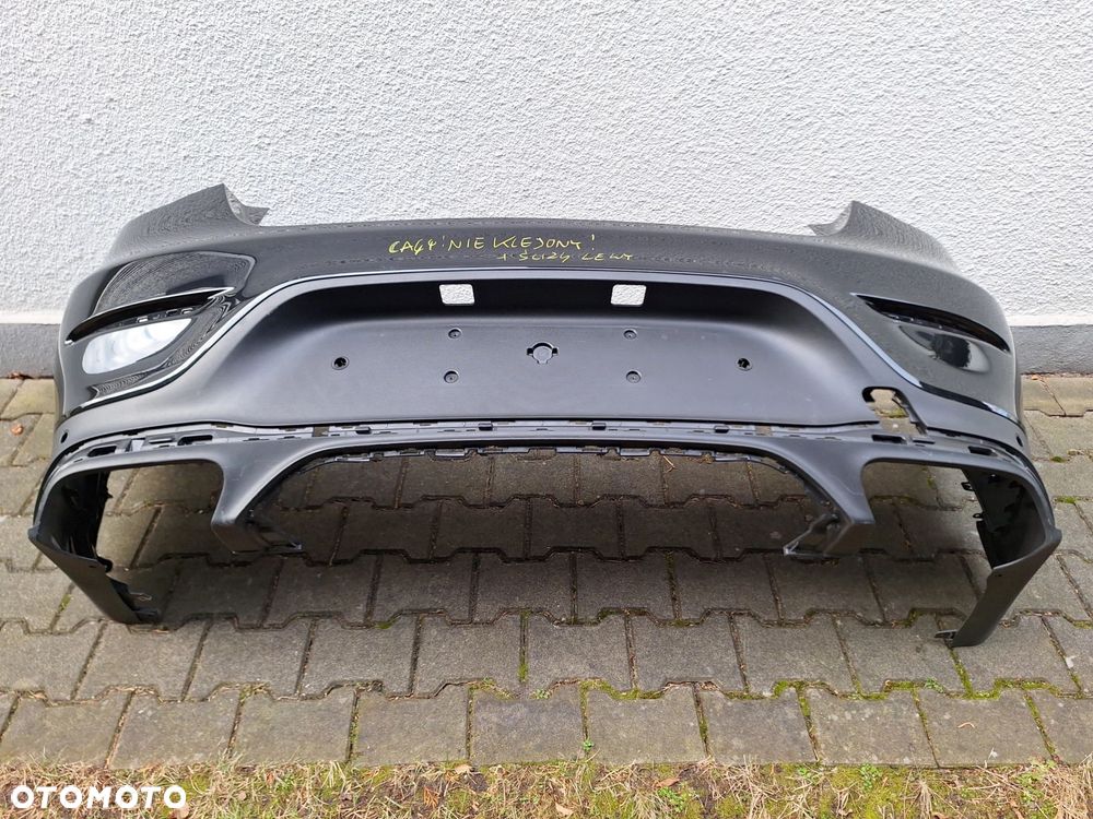 MERCEDES GLC 253 COUPE AMG 6.3 63 LIFT B.ŁADNY! CAŁY-NIE KLEJONY ZDERZAK TYŁ TYLNY+ŚLIZG WYSŁKA 24H - 1