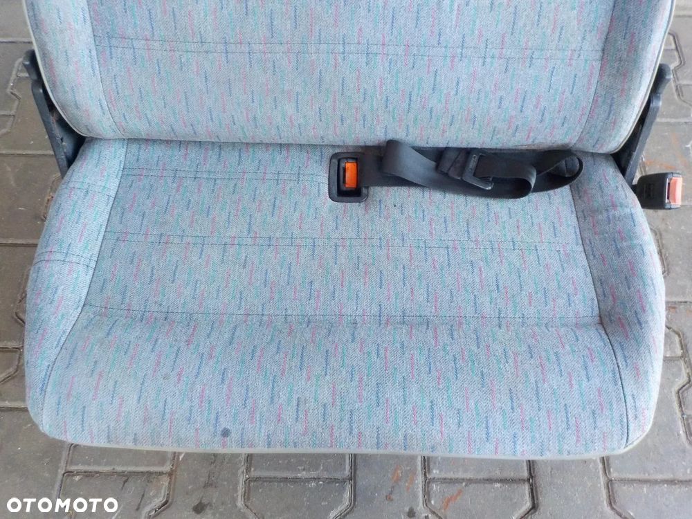 VW T4 SIEDZENIE FOTEL DWÓJKA PODWÓJNY PRZÓD - 4