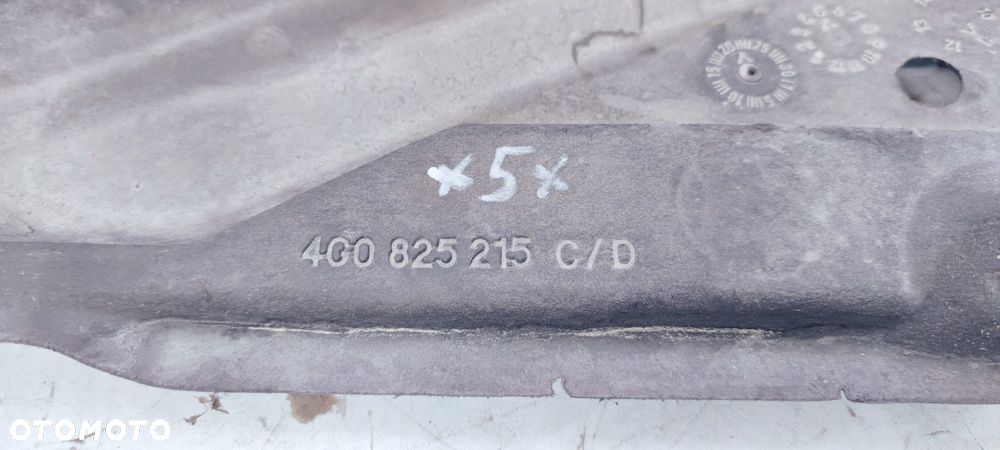 OSŁONA PODWOZIA LEWY TYŁ AUDI A6 C7 4G0825215C *5* - 5