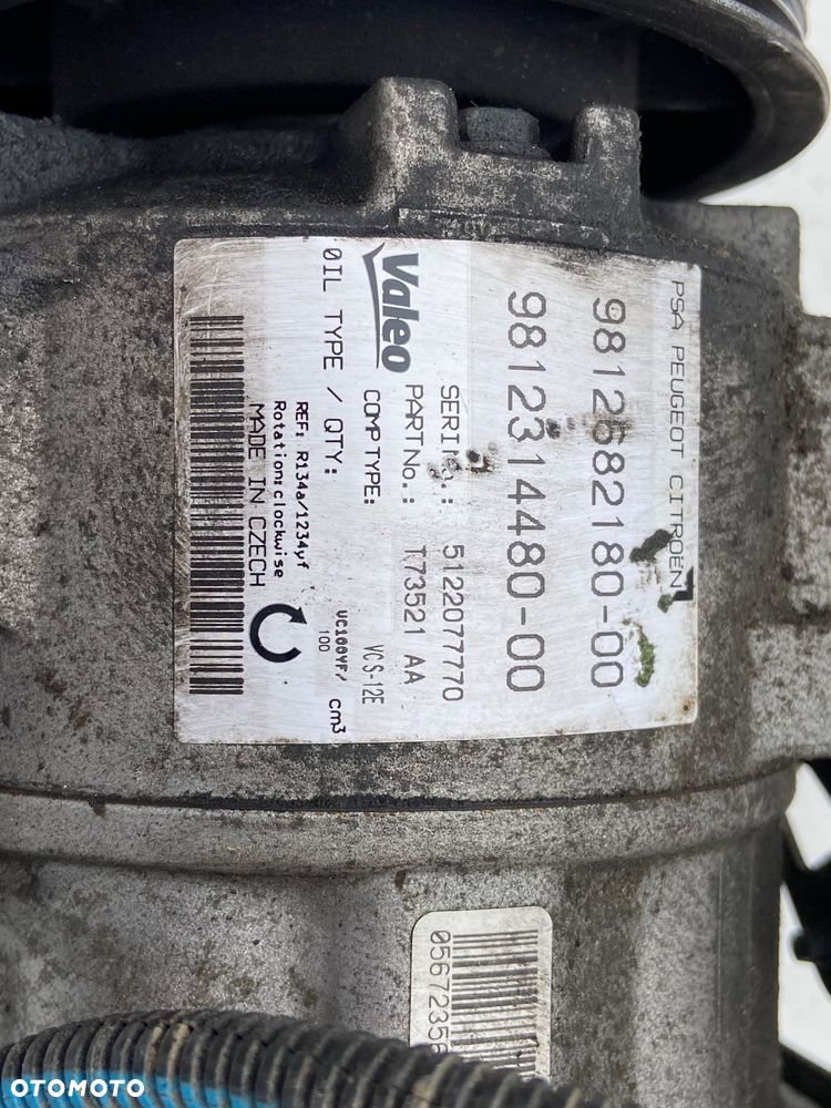 SPRĘŻARKA KOMPRESOR KLIMATYZACJI CITROEN C4 PICASSO II 1.2 - 2
