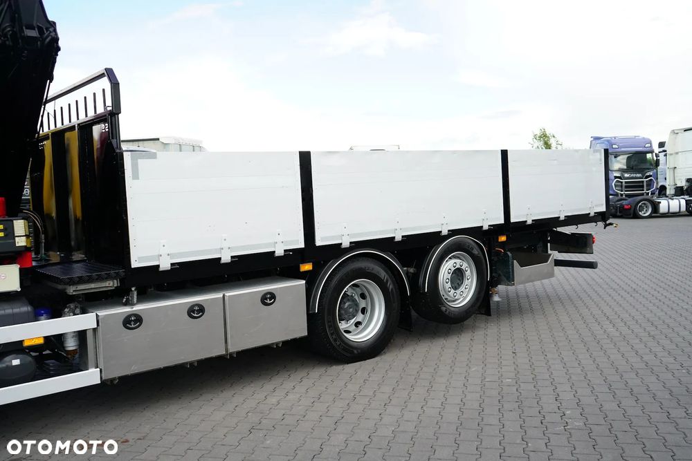 Mercedes-Benz ACTROS / 2543 / 6 X 2 / SKRZYNIOWY + HDS / FASSI F 295 / WYS. 16,5 M / PILOT / OŚ SKRETNA - 30