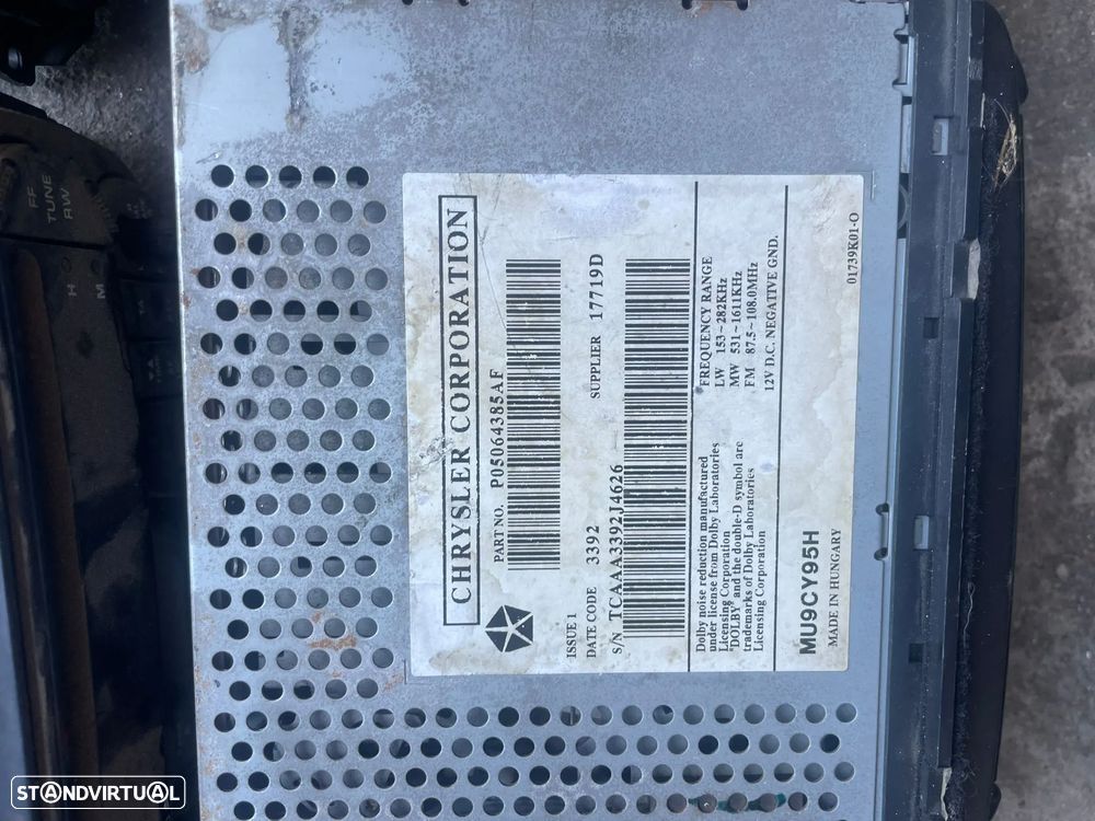 Rádio , autoradio Jeep Grand Cherokee WJ 1999-2003 - 6