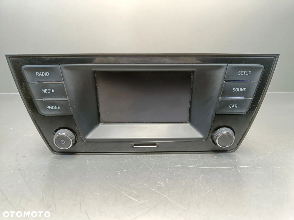 Radio Skoda Fabia 3 III Wyświetlacz Jednostka Czytnik 6V0035869D - 1