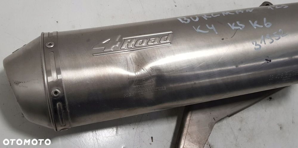 SUZUKI BURGMAN 125 WYDECH TŁUMIK LEOVINCE - 2