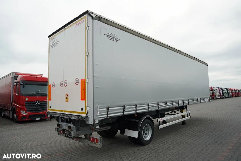 Fruehauf / CORTINĂ / PUNTE DE DIRECȚIE / DUBLU / CUȘURI DE CĂRUCĂ / PODEA REZISTENTĂ - 7