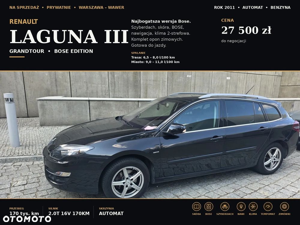 Renault Laguna 2.0 T Bose Edition - 1