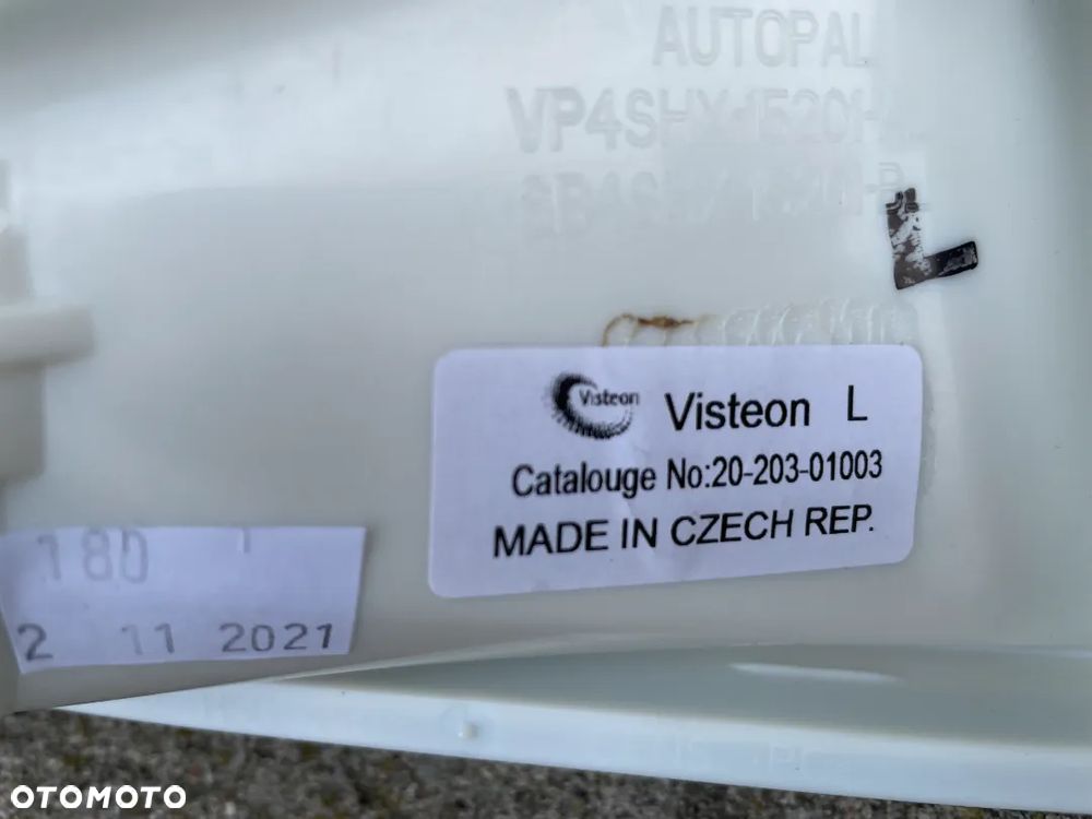 HALOGEN LEWY SKODA OCTAVIA II  2004-2008 - NOWY VISTEON - 3