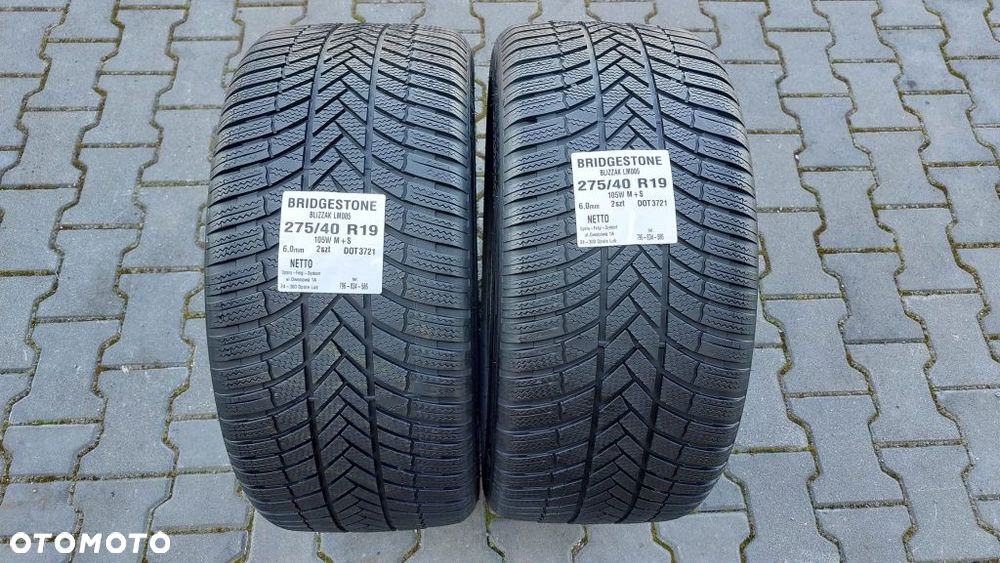 Opony Bridgestone 275 40 R19