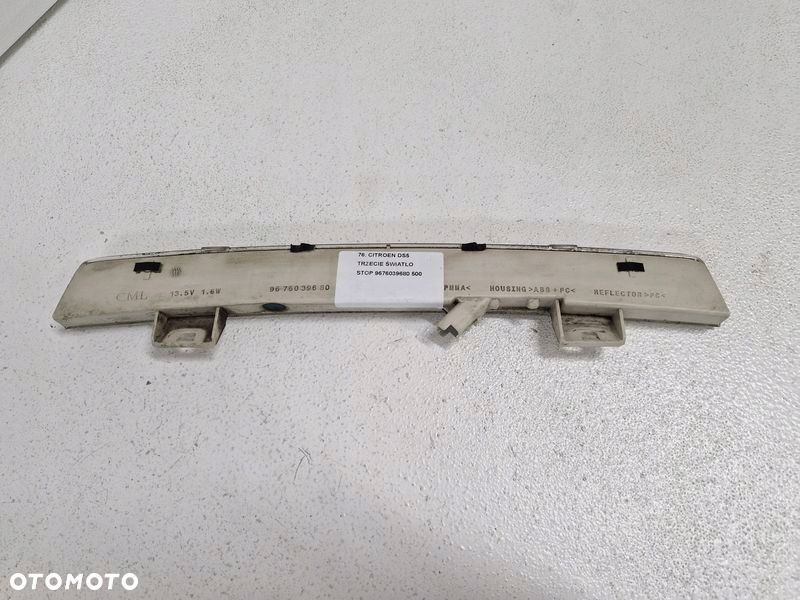 citroen ds5 trzecie 3 światło lampa stop stopu 9676039680 - 5