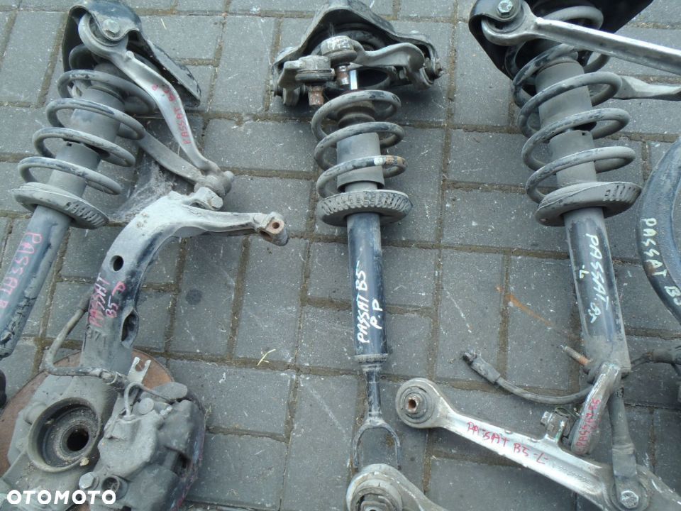 amortyzator sprężyna AUDI A4 B5 A6 C5 PASSAT B5 poduszka mocowanie wahacz kielich vw passat b5 przód oryginał wszystkie części do b5 - 2