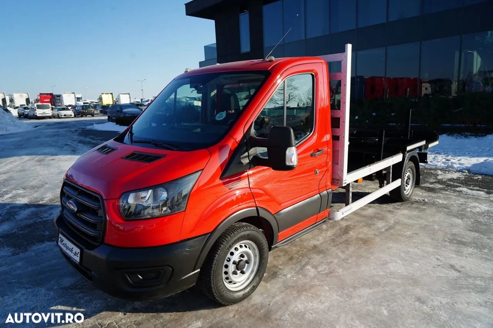 Ford TRANSIT 350 / PLATFORMĂ / MANUALĂ / 3 LOCURI / MASĂ NETĂ 3500 KG / - 2