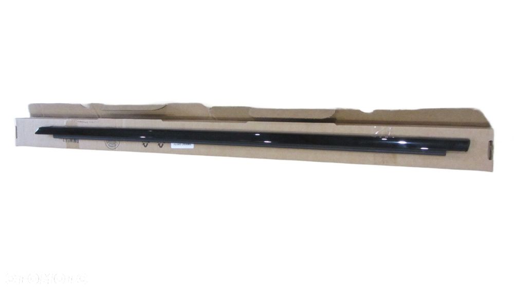 BMW X6 G06 SZYBA LISTWA DRZWI PRZEDNICH LEWA LEWY PRZÓD 51337446191 7446191 - 1