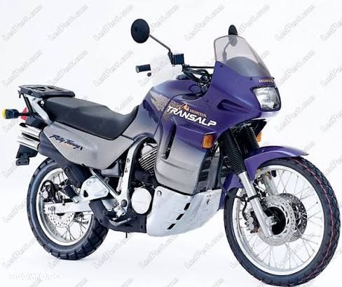 HONDA TRANSALP 600 reflektor lampa czasza owiewka wypełnienie licznik błotnik kierownica lusterko manetka felga tarcza zacisk pompa zawieszenie silnik moduł regulator zbiornik siedzenie set podnóżek stelaż stopka chłodnica tłumik - 1