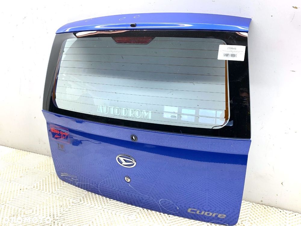 KLAPA TYŁ  DAIHATSU CUORE VI (L251, L250_, L260_) 2003 - 2022 1.0 43 kW [58 KM] benzyna 2003 - 2022 - 2